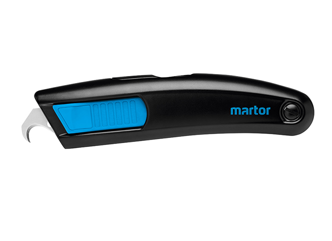 德國馬特MARTOR 98進口工業鋼尖角鉤形膠板裁切安全刀片 10片/盒
